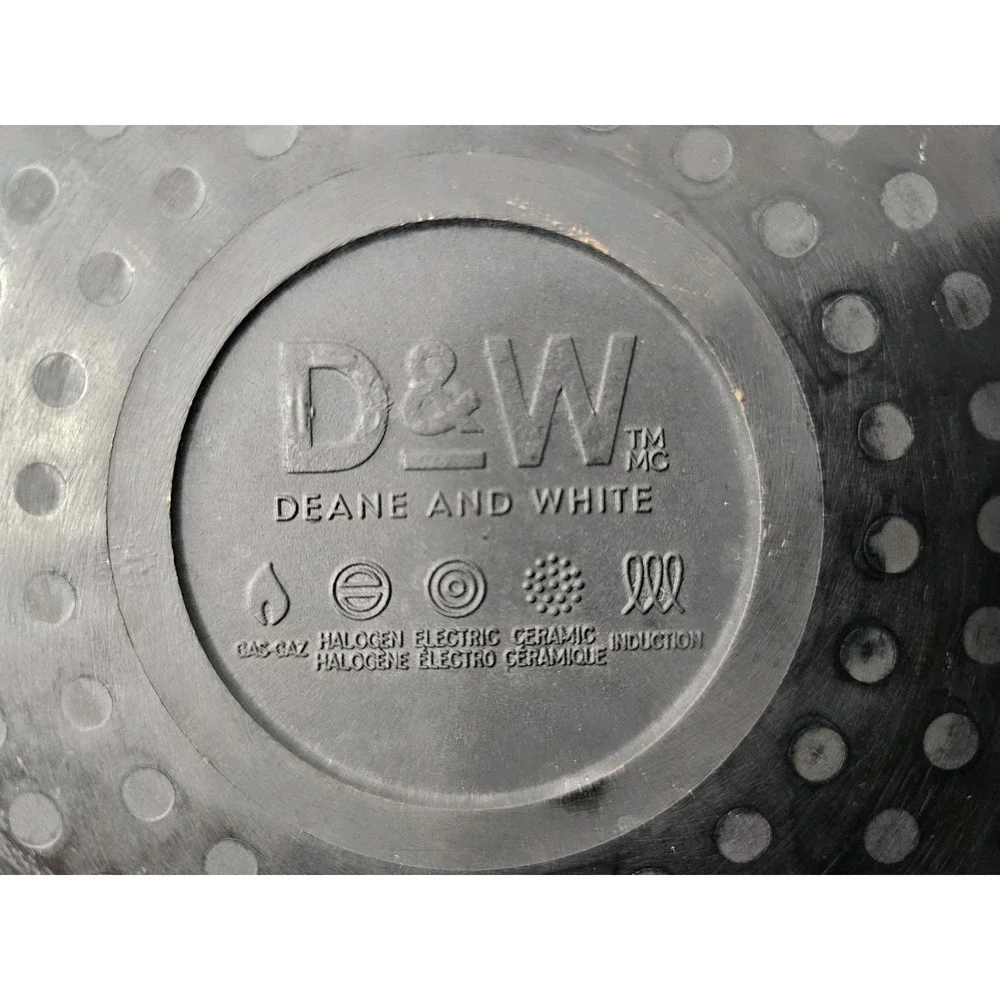 12 Inch Deane & White Deep‎ Skillet